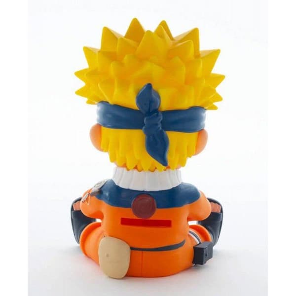 Naruto Spargris - Plastoy - Chibi - Orange - Sparbössa - Barn- USED