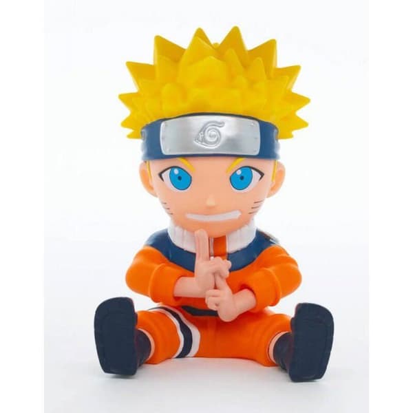 Naruto Spargris - Plastoy - Chibi - Orange - Sparbössa - Barn- USED