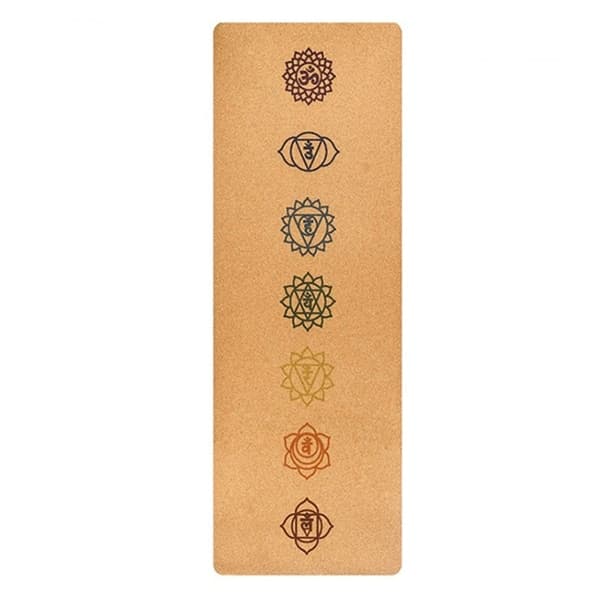 Yogamatte av kork & TPE