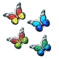 Pikkukuva 7 / 7: Art 3D Butterfly Seinään ripustettava sisustus Puutarhapihan kotikoriste - sininen