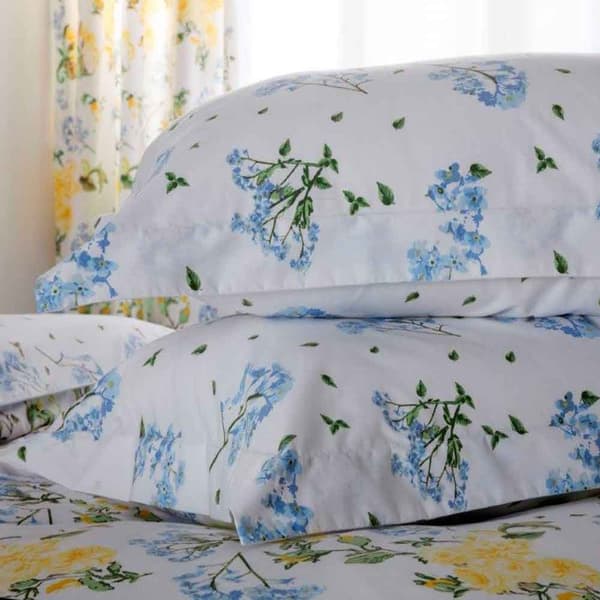 Belledorm Arabella Country Dream Kuddfodral par White/Blue/Green One Size