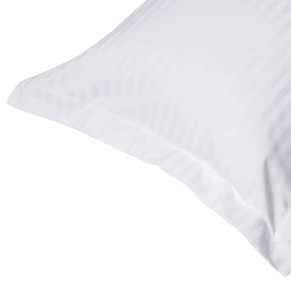 Belledorm 540 Thread Count Satin Stripe Oxford Pillowcase