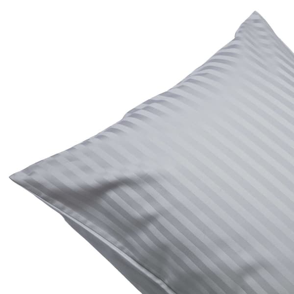 Belledorm 540 Thread Count Satin Stripe Housewife Pillowcases (Pair)