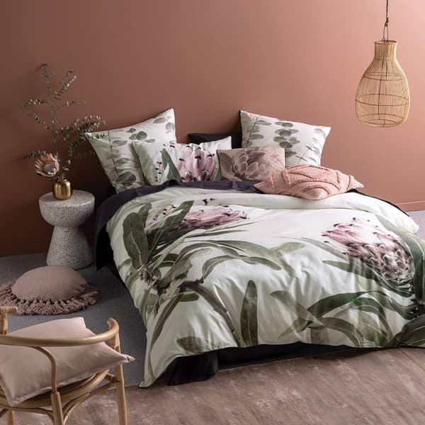 Linen House Alice Grandiflora Square Pillowcase