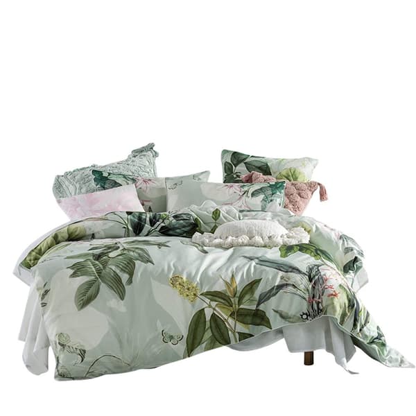 Linen House Glasshouse Pillowcase Set (Pack of 2) Multicoloured One Size