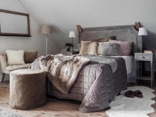 Skinnwille Cozy Kuddfodral - Naturlig Melange