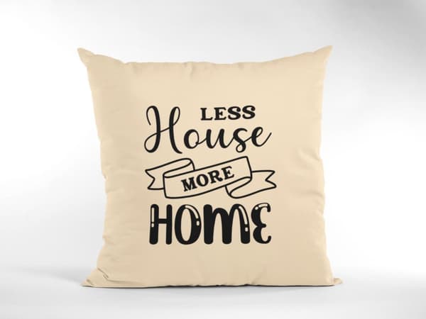 kuddfodral kudde 50x50cm Less house more home