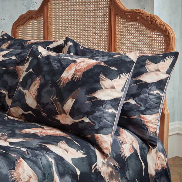 EW by Edinburgh Weavers Flyway Exotic Piped Housewife Pillowcase (Pack of 2)