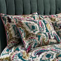 Miniatyrbild 1 av 2: EW by Edinburgh Weavers Aretha Sateen Paisley Housewife örngott (Förpackning med 2)