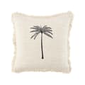 Pikkukuva 1 / 8: Gili Palm -tyynynpäällinen - Luonnollinen Musta