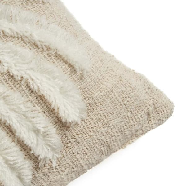 Isla Palm Kuddfodral - Naturlig Vit