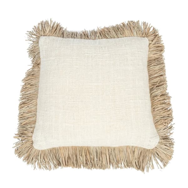 Saint Tropez Pudebetræk - Naturlig Hvid - 60x60