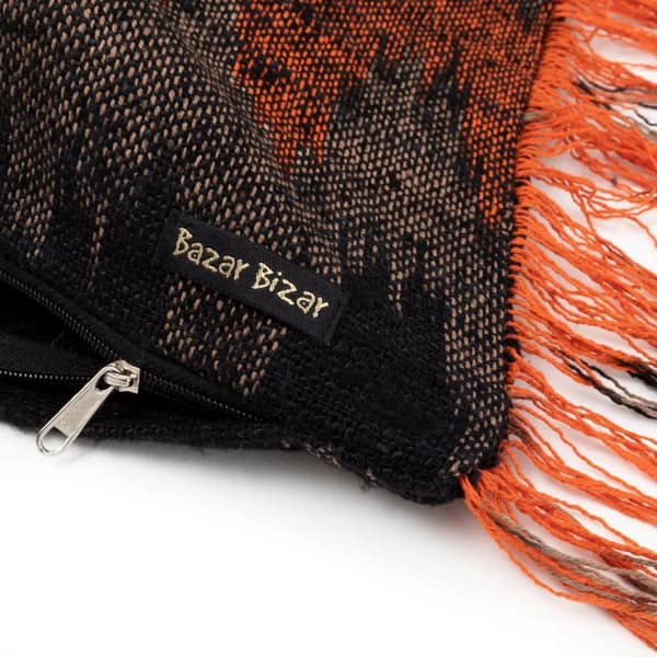 Oh My Gee Kuddfodral - Svart Orange - 35x100