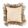 Miniatyrbillede 1 af 6: Jute Bonita Pudebetræk - Naturfarvet - 40x40