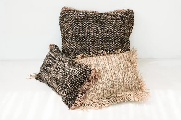 Oh My Gee Pudebetræk - Sort Kobber - 60x60