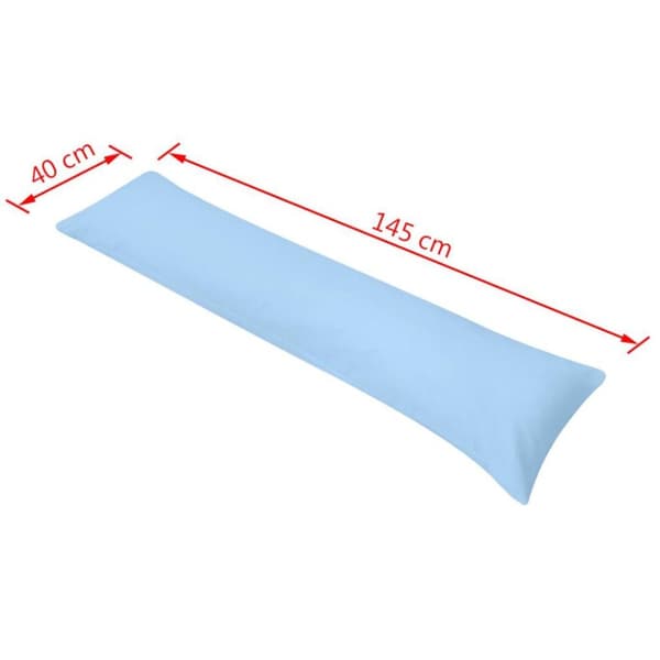 vidaXL kropspude 40 x 145 cm blå