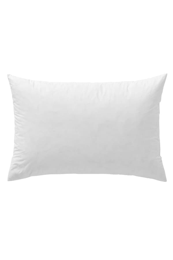 Monteringspude med fyld af fjer 60x40 cm