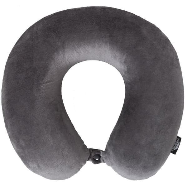 Trespass Memow Memory Foam Travel Neck Pillow Grey One Size