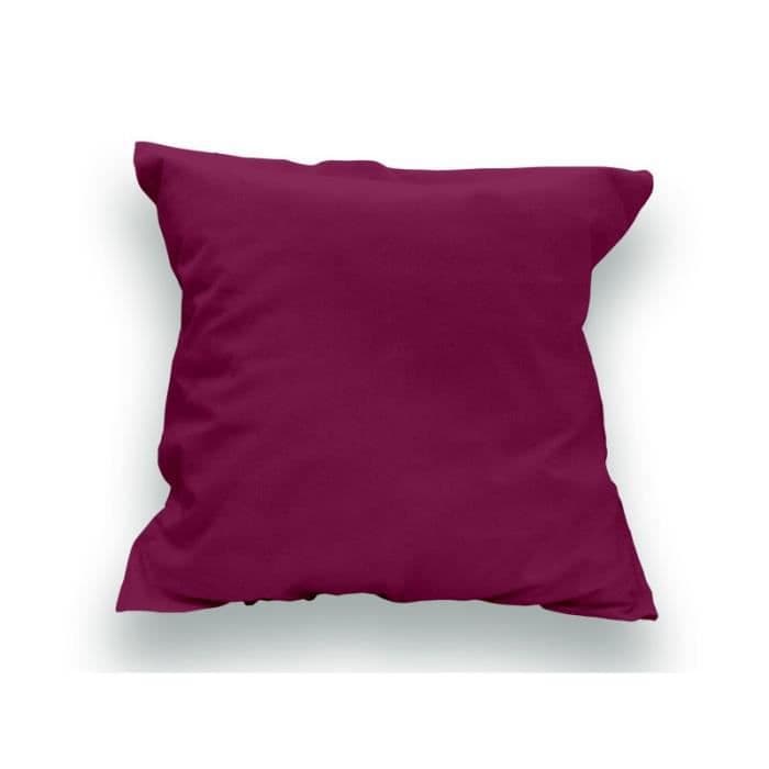 SOLEIL d'OCRE Uppsättning av 2 kuddväskor 100% bomull 65x65 cm Cassis