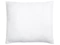 Miniatyrbillede 4 af 7: Sæt med 2 Pyntepuder Hvid Microfiber med Polyester fyld 80 x 80 cm Dekorationstilbehør Stue Nem Pleje og Aftagelige Betræk