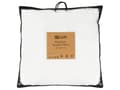 Miniatyrbillede 7 af 7: Sæt med 2 Pyntepuder Hvid Microfiber med Polyester fyld 80 x 80 cm Dekorationstilbehør Stue Nem Pleje og Aftagelige Betræk