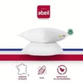 Miniatyrbillede 1 af 5: ABEIL Set med 2 Organic Comfort-kuddar - 60 x 60 cm - Vit
