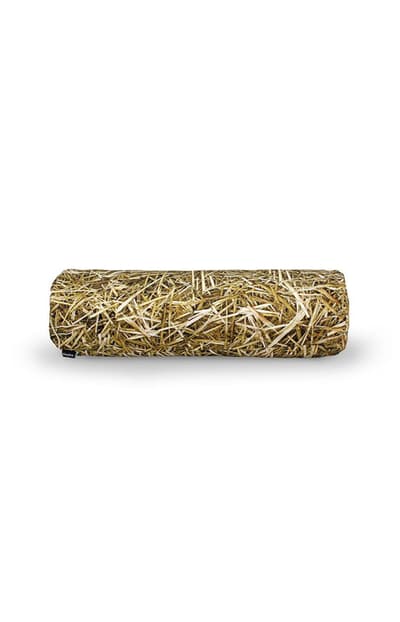 Halm aksel boghvede skallerne 50x15cm, gul-mønster