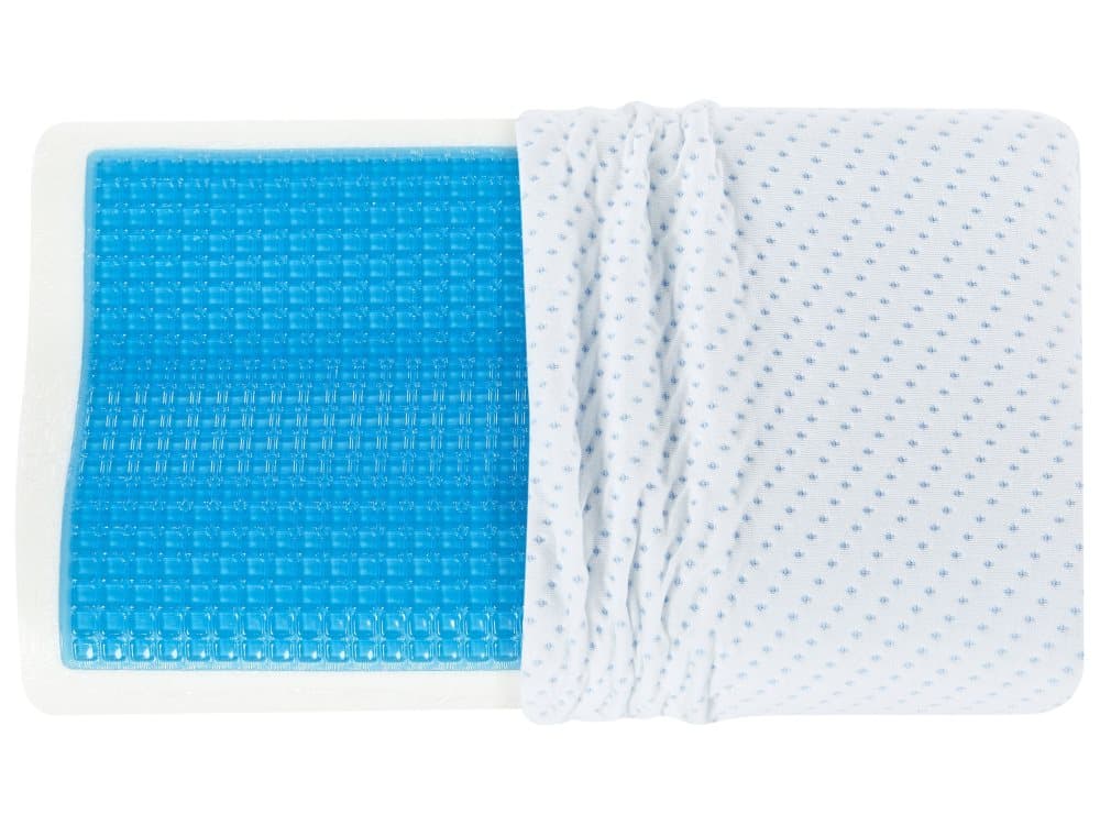 Memoryskumkudde 50 x 30 cm vit KANGTO