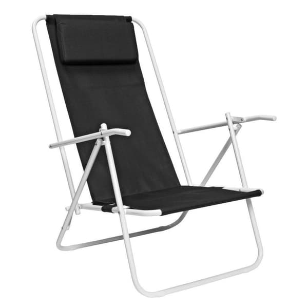 Strandstol / Solstol Rio med Nackkudde