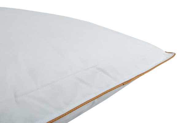 Moskusdun hovedpude - Høj - 60x63 cm - 3 kamre hovedpude - Borg Living