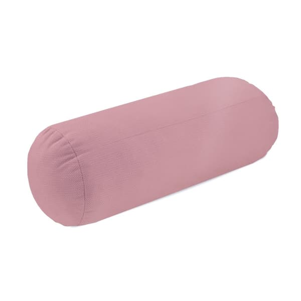 Nackrulle nackkudde kudde Sammet - 15x40 cm kudde rull kudde rulla flygplan kuddar för att sova Rosa
