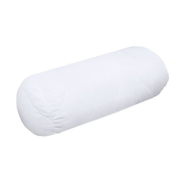Neck Roll Neck Pillow Tyyny - 15x40 cm Tyyny Rulla Tyyny Rulla Lentokonetyynyt nukkumiseen Valkoinen