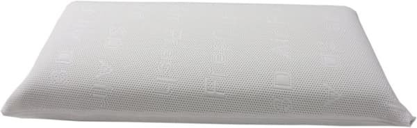 Dibapur ® Visco Memory nakkepude med 3D Air Fresh-betræk 40 cm x 70 cm x 14 cm ortopædisk nakkepude