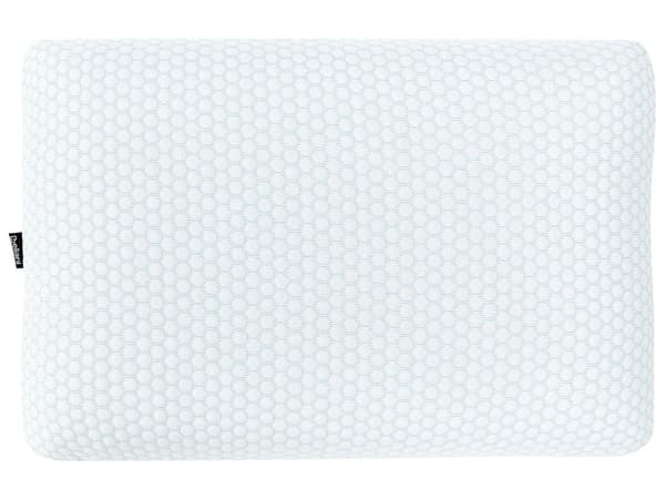 Pute Memory Foam Blå Hvit 60 x 40 cm Aloe Vera Stoff Nakkestøtte Medium fast Tilbehør Soverom