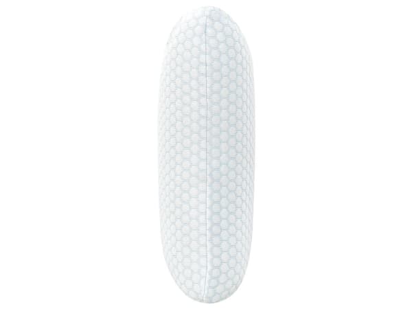 Pute Memory Foam Blå Hvit 60 x 40 cm Aloe Vera Stoff Nakkestøtte Medium fast Tilbehør Soverom
