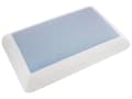 Miniatyrbilde 11 av 11: Pute Memory Foam Blå Hvit 60 x 40 cm Aloe Vera Stoff Nakkestøtte Medium fast Tilbehør Soverom