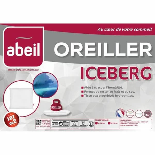 Set med 2 kuddar Abeil (2 antal)