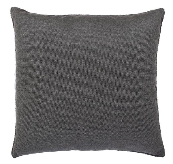 Pude LAMMETASKE 65x65cm, mørkegrå