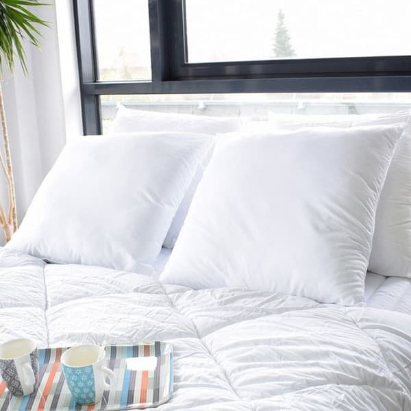 Set med 2 hotellkuddar att koka Hygiafil 60 x 60 cm "Blue Calin"