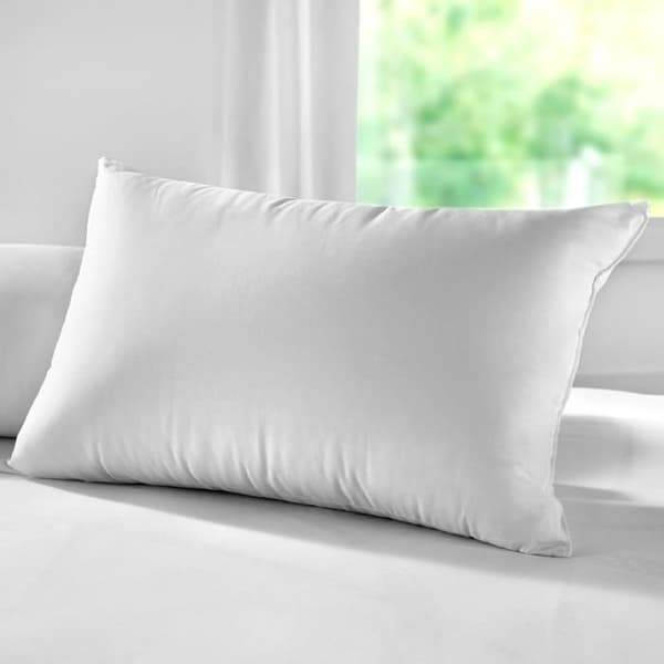 Pikolin Home - Fast anti-kvalsterfiberkudde med dubbelt överdrag - 60x60cm