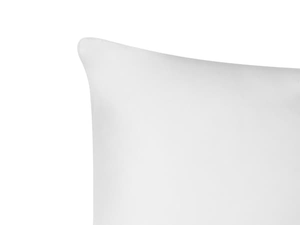 Sängkudde Vit Lyocell Japara Bomull Rektangulär 80 x 80 cm Polyesterfyllning Låg profil Sovkudde Sovrum