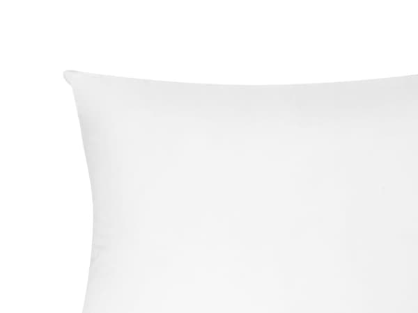 Sengepude Hvid Lyocell Japara Bomuld Rektangulær 50 x 60 cm Polyesterfyld Lav profil Sovepude Soveværelse