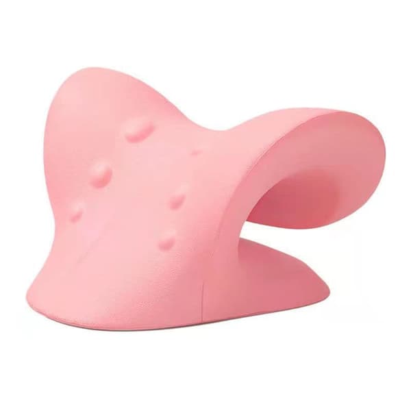 INF Nack- och axelavslappnare / nacksträckare / nackkudde Rosa