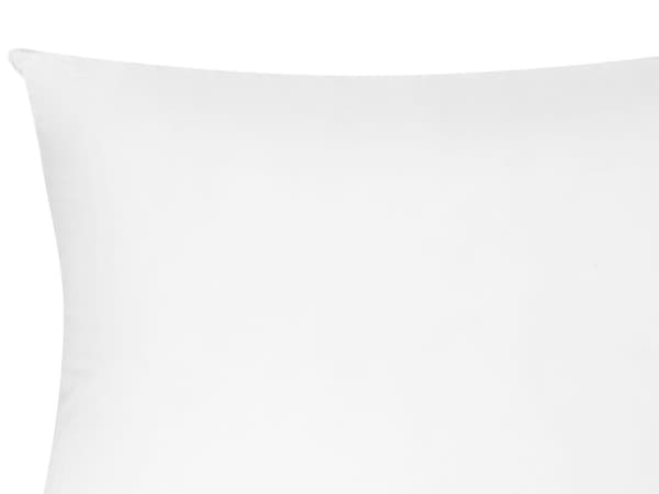 2 sengepuder Hvid Lyocell Japara Bomuld Rektangulær 50 x 60 cm Polyesterfyld Høj profil Sovepude Soveværelse