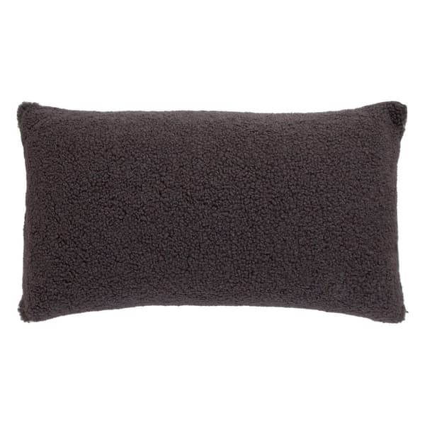 Set med 2 produkter. Pute LAMMESEKK 30x50cm, mørkegrå