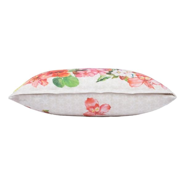 Set med 2 produkter. Pute LONETA 32x50cm, hageblomster