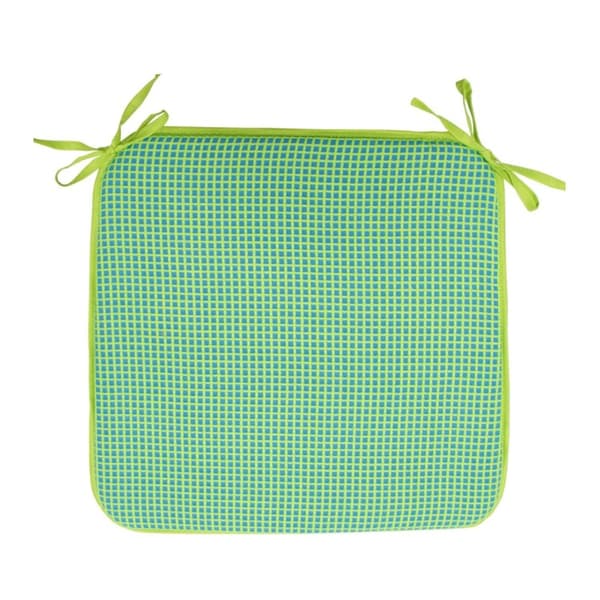Set med 4 produkter. Stolsdyna TROPIC 39x39cm, 100% bomull, tyg 076