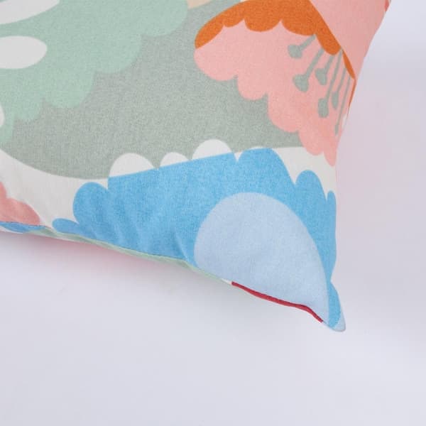 Set med 2 produkter. Kudde NORDIC FLOWER 32x50cm