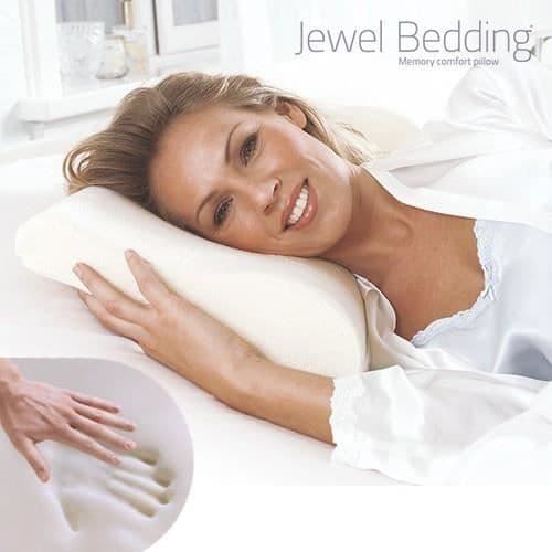 Jewel Beddin cervikal viskoelastisk kudde