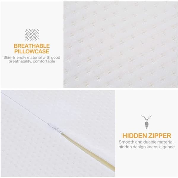 Memory Foam konturkudde för sömn, nackkudde för buken, ortopediska kuddar[1444]